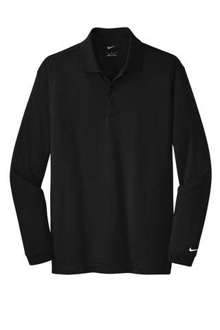 Nike Tall Long Sleeve Dri-FIT Stretch Tech Polo (Black)