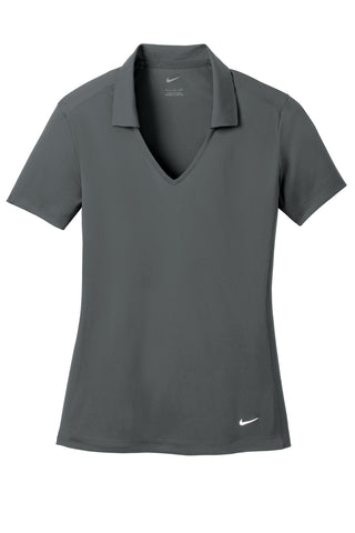 Nike Ladies Dri-FIT Vertical Mesh Polo (Anthracite)