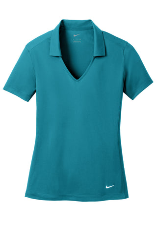 Nike Ladies Dri-FIT Vertical Mesh Polo (Blustery)