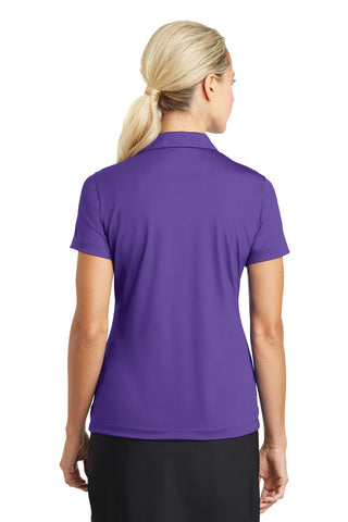 Nike Ladies Dri-FIT Vertical Mesh Polo (Court Purple)