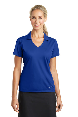 Nike Ladies Dri-FIT Vertical Mesh Polo (Old Royal)