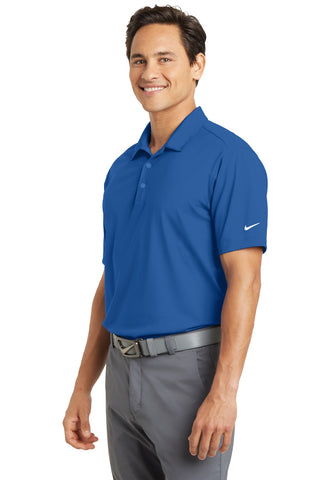 Nike Dri-FIT Vertical Mesh Polo (Gym Blue)