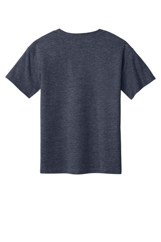 Gildan Youth Softstyle T-Shirt (Heather Navy)