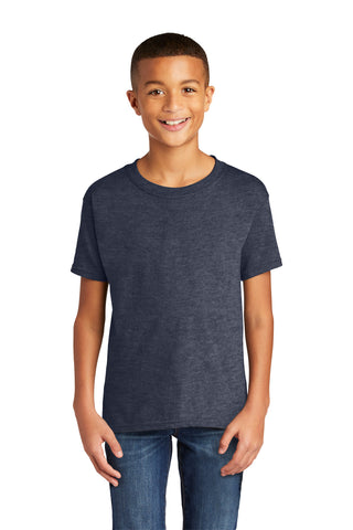Gildan Youth Softstyle T-Shirt (Heather Navy)
