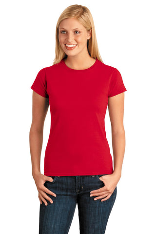 Gildan Softstyle Ladies T-Shirt (Red)