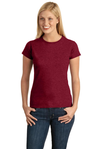 Gildan Softstyle Ladies T-Shirt (Antique Cherry Red)