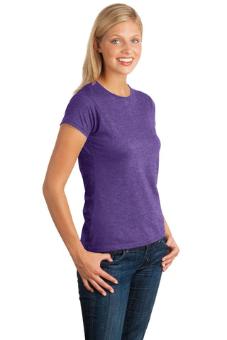 Gildan Softstyle Ladies T-Shirt (Heather Purple)