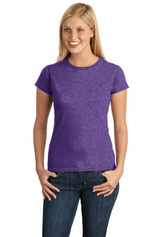 Gildan Softstyle Ladies T-Shirt (Heather Purple)