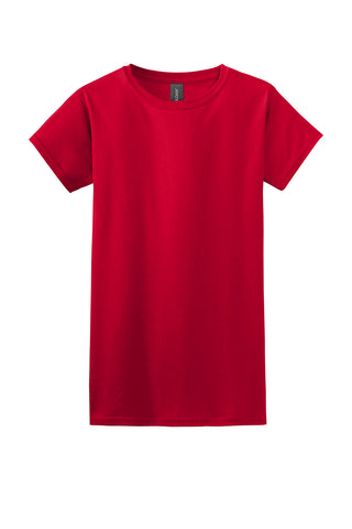 Gildan Softstyle Ladies T-Shirt (Red)