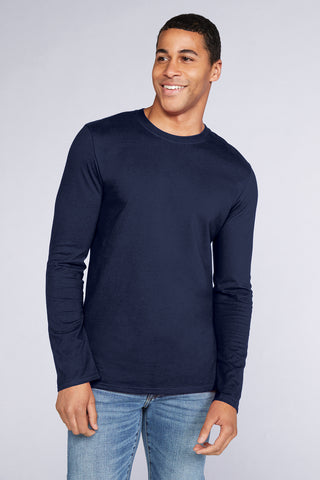 Gildan Softstyle Long Sleeve T-Shirt (Navy)