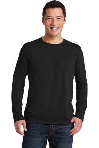 Gildan Softstyle Long Sleeve T-Shirt (Black)