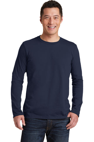 Gildan Softstyle Long Sleeve T-Shirt (Navy)