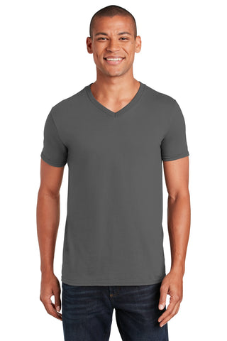 Gildan Softstyle V-Neck T-Shirt (Charcoal)