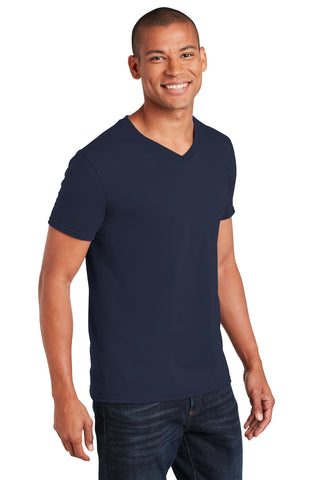 Gildan Softstyle V-Neck T-Shirt (Navy)