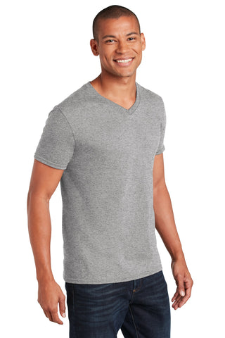 Gildan Softstyle V-Neck T-Shirt (Sport Grey)