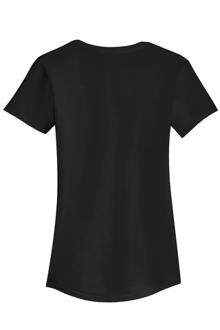 Gildan Ladies Tri-Blend Tee (Black)