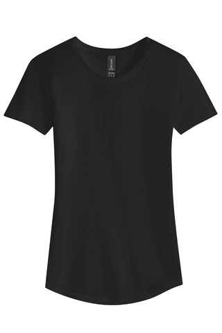 Gildan Ladies Tri-Blend Tee (Black)