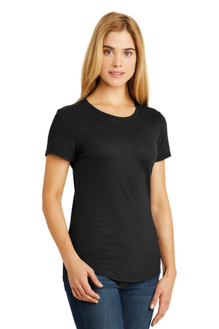 Gildan Ladies Tri-Blend Tee (Black)