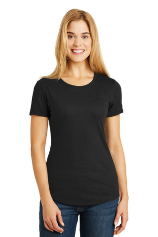 Gildan Ladies Tri-Blend Tee (Black)