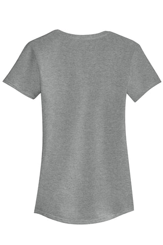 Gildan Ladies Tri-Blend Tee (Heather Grey)