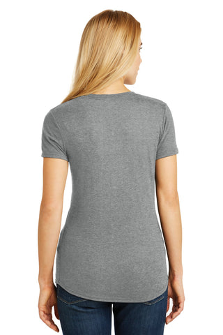 Gildan Ladies Tri-Blend Tee (Heather Grey)