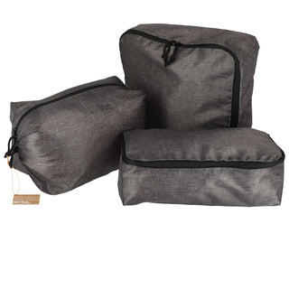 Printwear Excursion Recycled Packing Cube Set (Graphite)