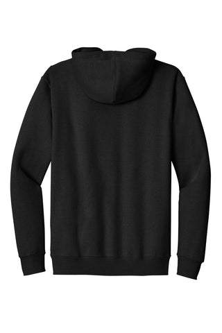 Jerzees Eco Premium Blend Pullover Hooded Sweatshirt (Black Ink Heather)