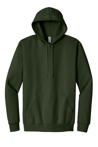 Jerzees Eco Premium Blend Pullover Hooded Sweatshirt (Military Green Heather)