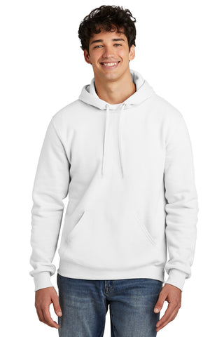 Jerzees Eco Premium Blend Pullover Hooded Sweatshirt (White)