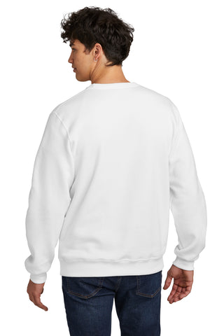 Jerzees Eco Premium Blend Crewneck Sweatshirt (White)