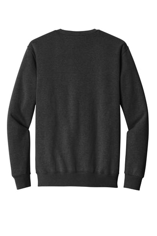 Jerzees Eco Premium Blend Crewneck Sweatshirt (Black Ink Heather)