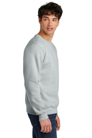 Jerzees Eco Premium Blend Crewneck Sweatshirt (Frost Grey Heather)