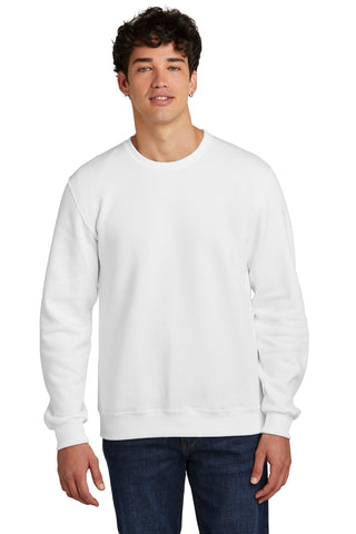 Jerzees Eco Premium Blend Crewneck Sweatshirt (White)