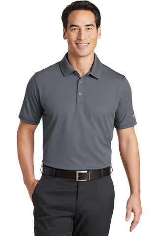 Nike Dri-FIT Solid Icon Pique Modern Fit Polo (Dark Grey)