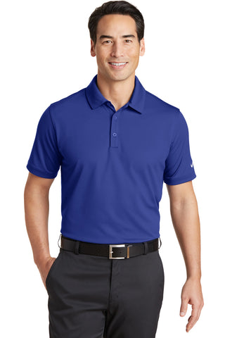 Nike Dri-FIT Solid Icon Pique Modern Fit Polo (Deep Royal Blue)