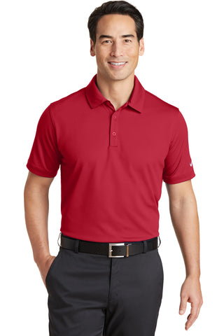 Nike Dri-FIT Solid Icon Pique Modern Fit Polo (Gym Red)