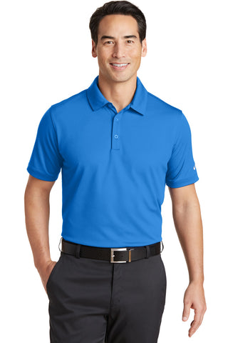 Nike Dri-FIT Solid Icon Pique Modern Fit Polo (Light Photo Blue)