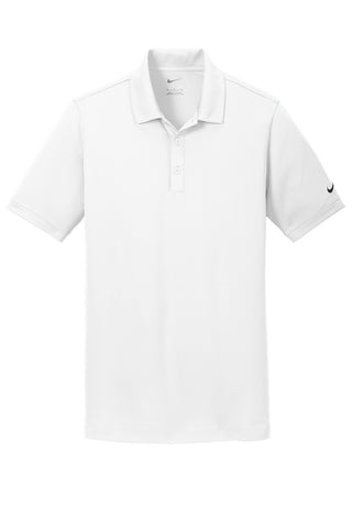 Nike Dri-FIT Solid Icon Pique Modern Fit Polo (White)