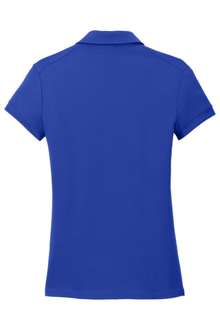 Nike Ladies Dri-FIT Solid Icon Pique Modern Fit Polo (Deep Royal Blue)