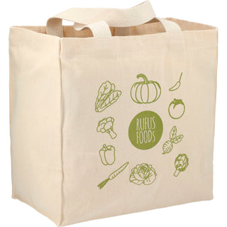 Printwear Essential 8oz Cotton Grocery Tote (Natural)