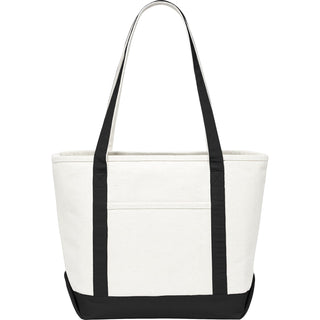 Printwear Baltic 18oz Cotton Canvas Boat Tote (Black)