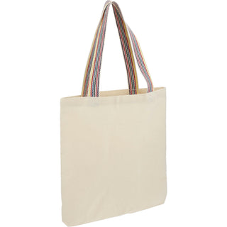 Printwear Rainbow Recycled 6oz Cotton Convention Tote (Natural)