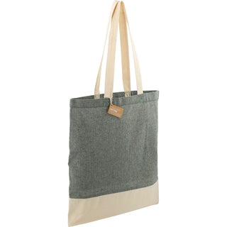 Printwear Split Recycled 5oz Cotton Twill Convention Tote (Dark Green)