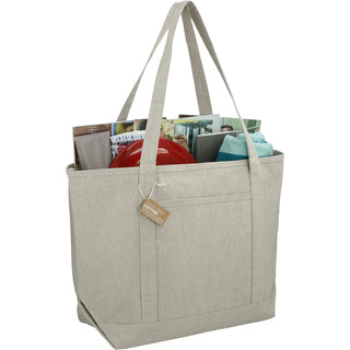 Printwear Repose 10oz Recycled Cotton Boat Tote (Gray)