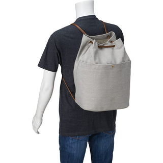 Field & Co. 16oz Cotton Canvas Convertible Tote (Gray)