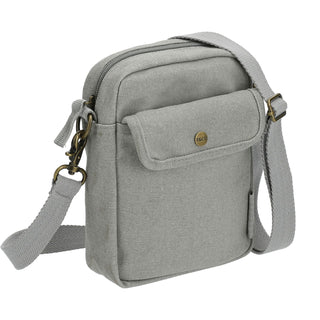 Field & Co. Field & Co Campus Cotton Crossbody Tote (Light Gray)