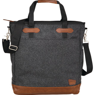 Field & Co. Campster Wool 15" Computer Tote (Charcoal)