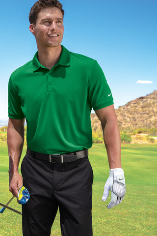 Nike Dri-FIT Players Modern Fit Polo (Pine Green)