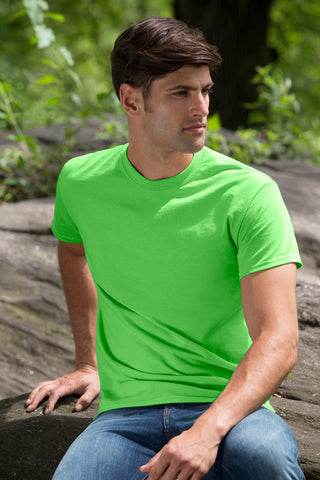 Gildan DryBlend 50 Cotton/50 Poly T-Shirt (Electric Green)