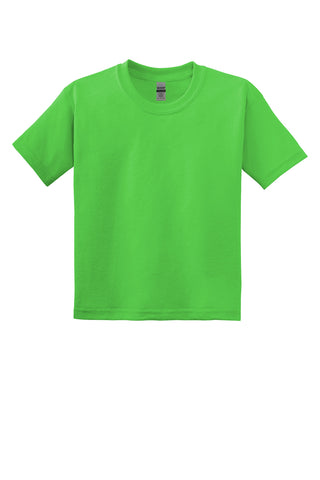 Gildan Youth DryBlend 50 Cotton/50 Poly T-Shirt (Electric Green)